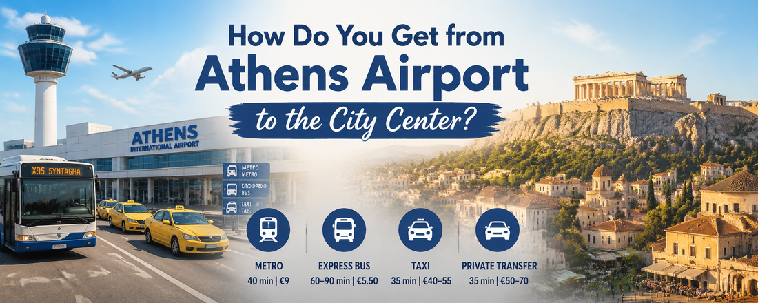 How Do You Get from Athens Airport to the City Center?