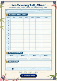 Live Scoring Tally Sheet