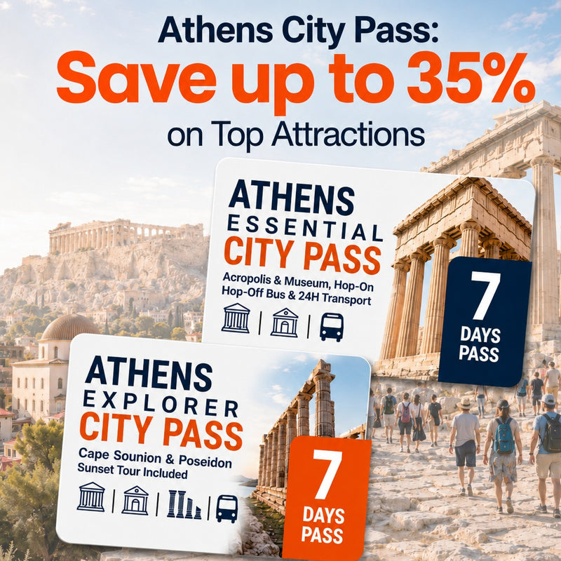 Acropolis & Museum, 2-Day Hop-On Hop-Off & 24h Transport